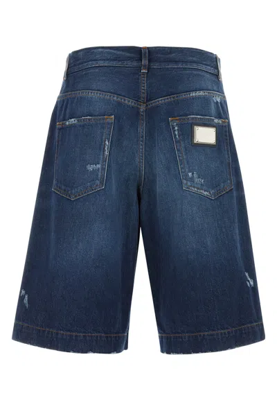 Dolce & Gabbana Denim Bermuda Shorts