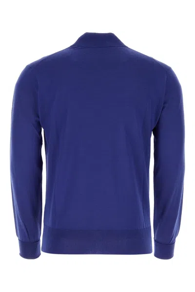 Pt Torino Ribbed Neckline Wool Sweater