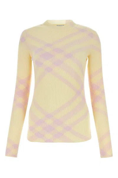 Burberry Embroidered Wool Sweater