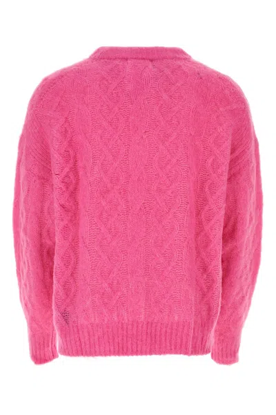 Isabel Marant Fucsia Alpaca Blend Anson Sweater