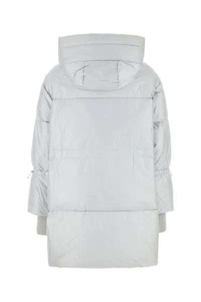 Moorer White Nylon Justine Down Jacket