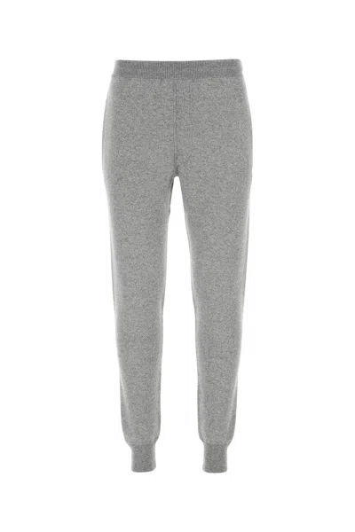 Prada Cashmere Blend Joggers Embroidered Detail