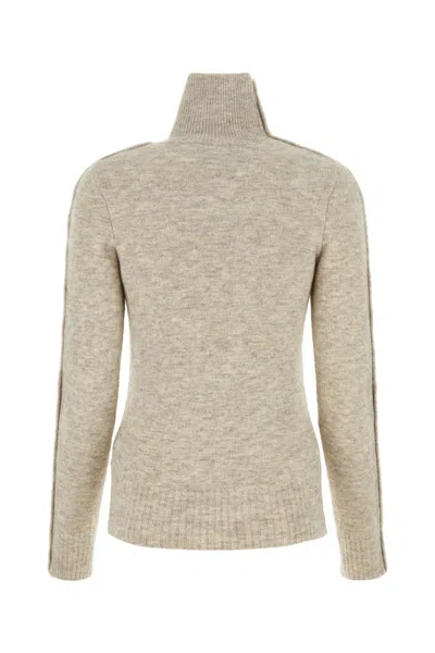 Isabel Marant Melange Sand Nylon Blend Malo Sweater