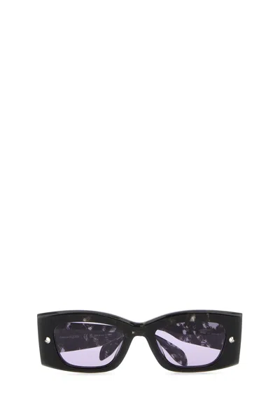 Alexander Mcqueen Eyewear Rectangle Frame Sunglasses