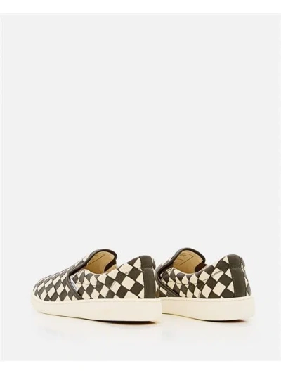 Bottega Veneta Men Sawyer Sneaker City Calfskin Bicolor In White