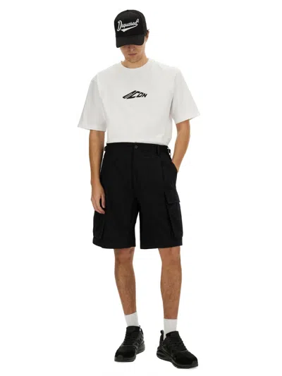 Dsquared2 Loose Fit T-shirt In White