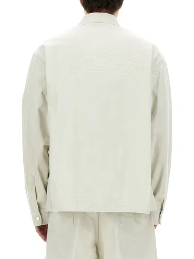 Dsquared2 Icon New Generation Overshirt In Cream