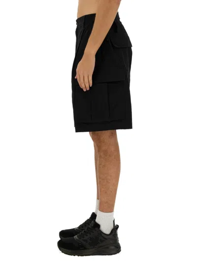 Dsquared2 Dsquared Men Bermuda Cargo In Black