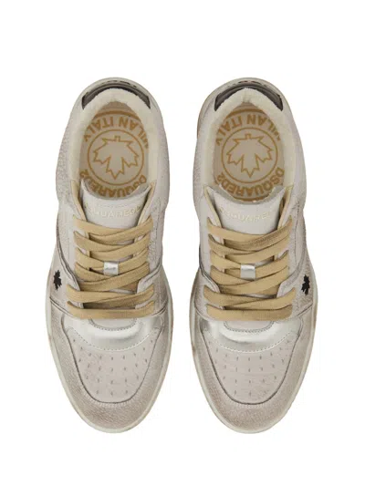 Dsquared2 Sneaker Spiker In Gray