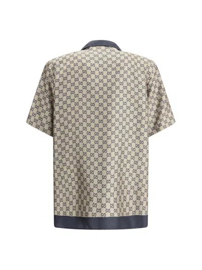 Shop Gucci Shirts In Multicolour