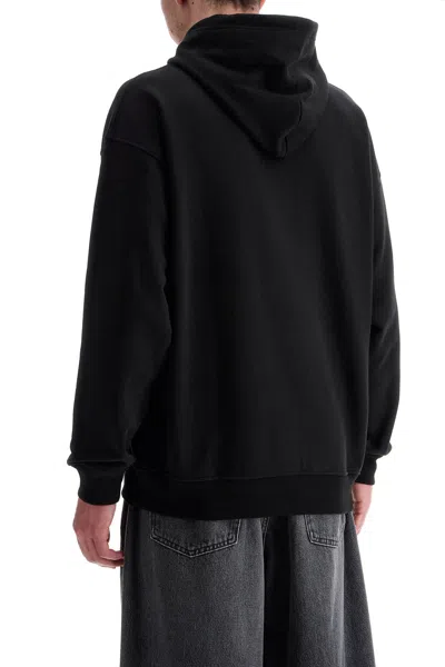 Diesel S-ummer Bigoval Biologic Cotton Sweatshirt With Frontal Oval-d Logo