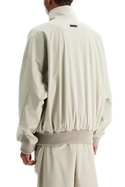 Fear Of God Beige Nylon And Polyester Jacket With High Collar And Zip