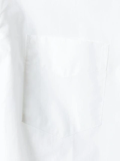 Shop John Varvatos Colour Block Shirt In White