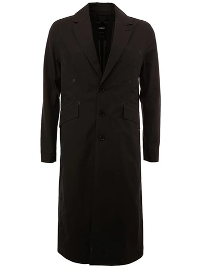 Yang Li Single Breasted Coat In Black