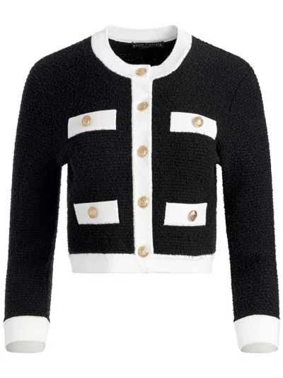 Shop Alice And Olivia Alice + Olivia Women's Jackets In Black