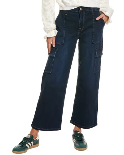 Hudson Jeans Rosalie Europa Wide Leg Cargo Jean In Blue