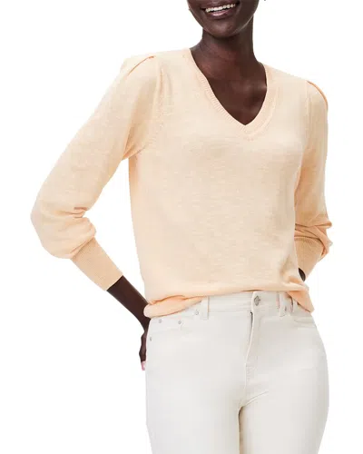 Nic + Zoe Slub Cotton Blend Sweater In Multi