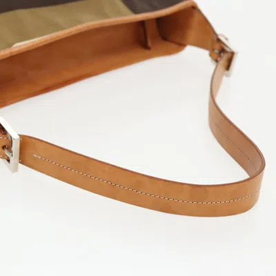 Pre-owned Bally Brown Canvas Shoulder Bag ()