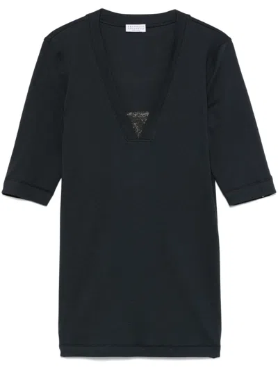 Brunello Cucinelli Topwear In Blue