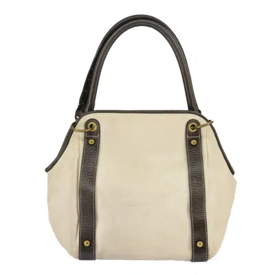 Pre-owned Burberry Blue Label Beige Canvas Tote Bag ()