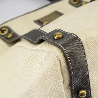 Pre-owned Burberry Blue Label Beige Canvas Tote Bag ()