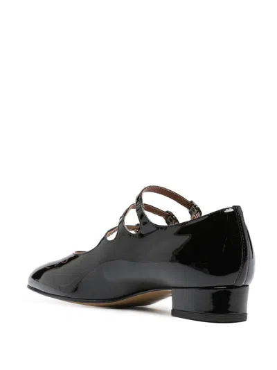 Carel Paris Timeless Mary Jane With Adjustable Straps And Low Heel In Black