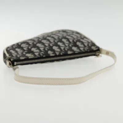 Pre-owned Dior Saddle Black Canvas Clutch Bag ()
