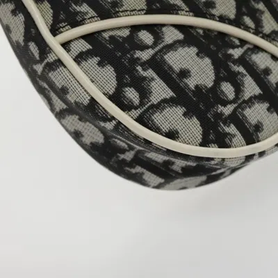 Pre-owned Dior Saddle Black Canvas Clutch Bag ()