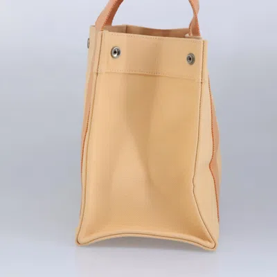 Pre-owned Hermes Hermès Bora Bora Orange Canvas Tote Bag ()