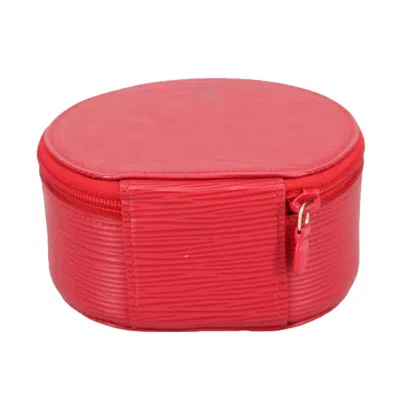 Pre-owned Louis Vuitton Ecrin Red Leather Wallet  ()