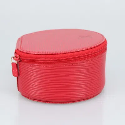 Pre-owned Louis Vuitton Ecrin Red Leather Wallet  ()