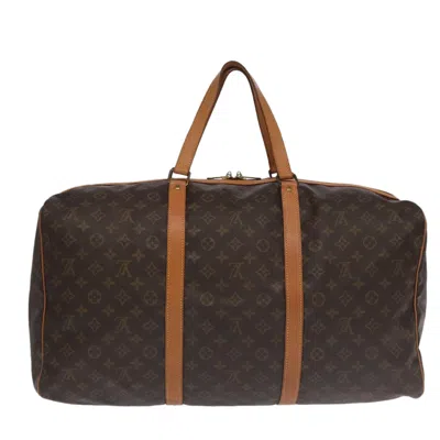 Pre-owned Louis Vuitton Sac Souple Brown Canvas Travel Bag ()