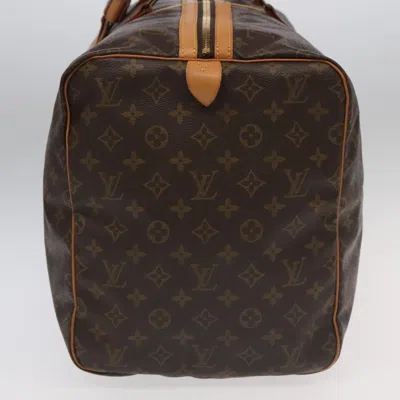 Pre-owned Louis Vuitton Sac Souple Brown Canvas Travel Bag ()