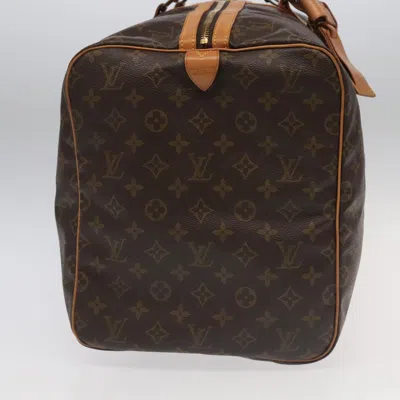 Pre-owned Louis Vuitton Sac Souple Brown Canvas Travel Bag ()