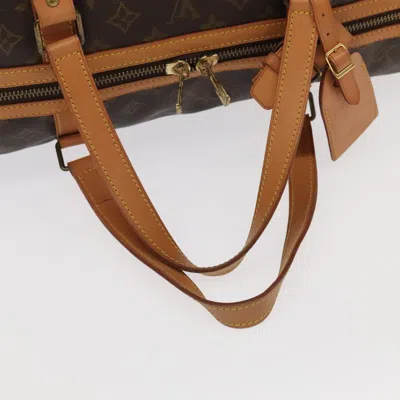Pre-owned Louis Vuitton Sac Souple Brown Canvas Travel Bag ()