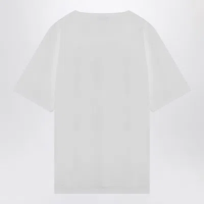 Alexander Mcqueen Text-print T-shirt Clothing In White