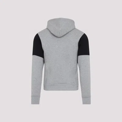 Balenciaga Jersey Hoodie Sweatshirts Grey In Gray
