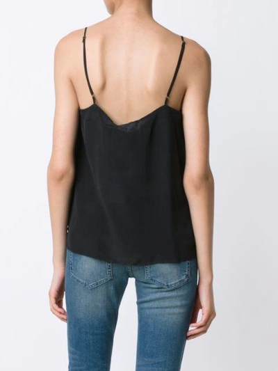 Shop Anine Bing Lace Insert Cami Top In Black