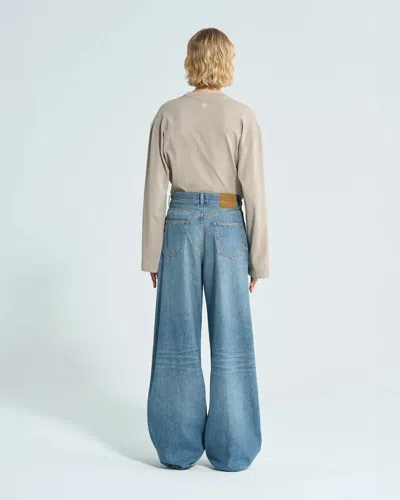 Haikure Bethany Ionic Blue In Light Wash Denim
