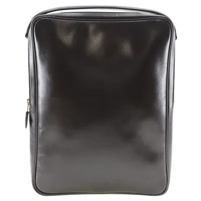 Pre-owned Hermes Hermès Brown Leather Clutch Bag ()