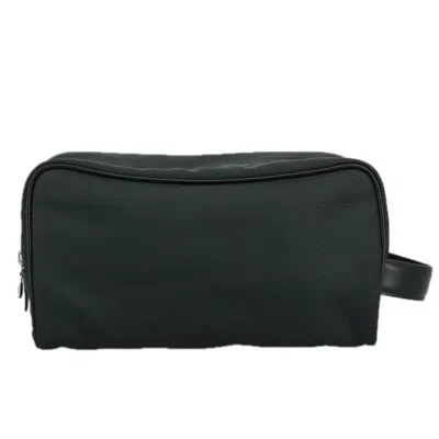 Pre-owned Louis Vuitton Parana Green Canvas Clutch Bag ()