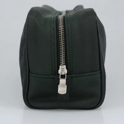 Pre-owned Louis Vuitton Parana Green Canvas Clutch Bag ()