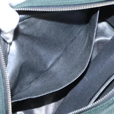 Pre-owned Louis Vuitton Parana Green Canvas Clutch Bag ()