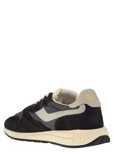Autry Reelwind Running Sneakers In Suede And Nylon