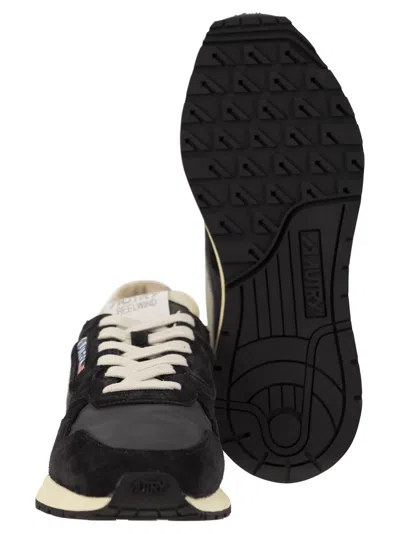 Autry Reelwind Running Sneakers In Suede And Nylon