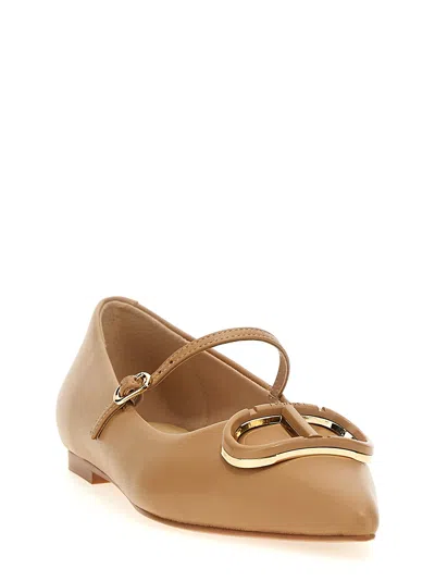 Twinset Twin Set 'oval T' Ballet Flats