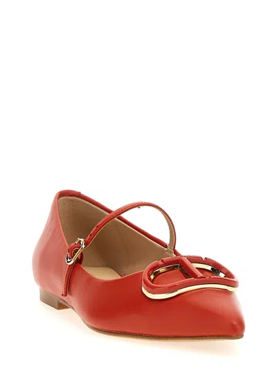 Twinset Twin Set 'oval T' Ballet Flats