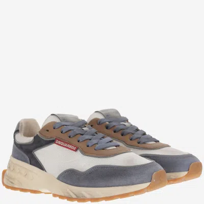 Dsquared2 Low Top Blue Denim Sneakers
