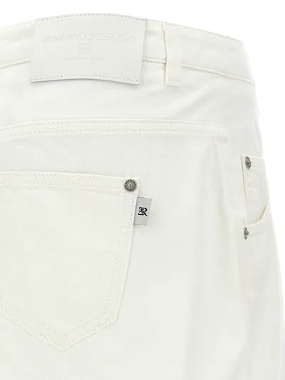 Ermanno Scervino Denim Bermuda Shorts Bermuda And Short In Neutral
