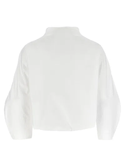 Givenchy White Puff Shirt